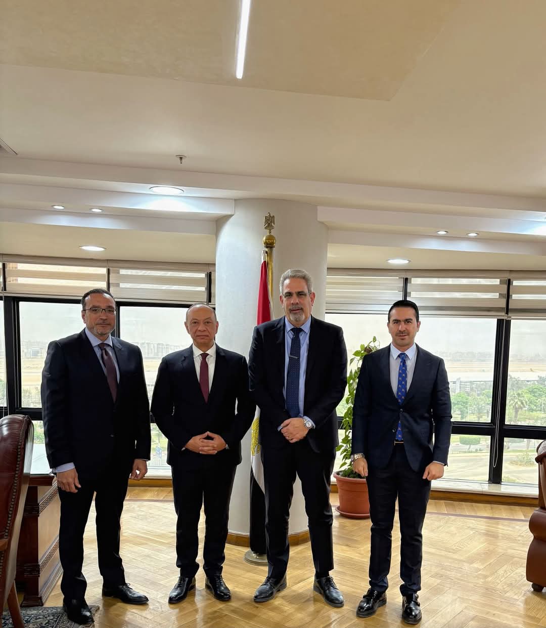 زيارة رفيعة من الإياتا لبحث التعاون مع سلطة الطيران المدني المصري في  الاستدامة والنقل الجوي