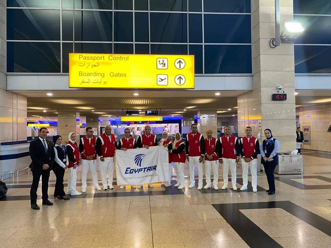 مصر للطيران تسهل سفر الجهاز الفني للبعثة المصرية إلى أولمبياد باريس 2024