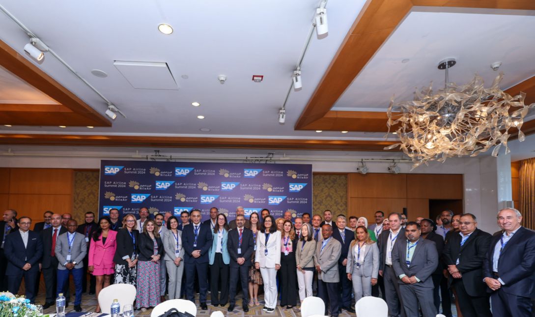النيل للطيران تستضيف قمة SAP الأولى لابتكار شركات الطيران بالقاهرة