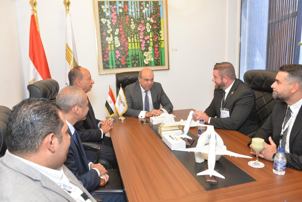 تعزيز التعاون المصري الأمريكي في أمن الطيران خلال فعاليات معرض مصر للطيران والفضاء 2024
