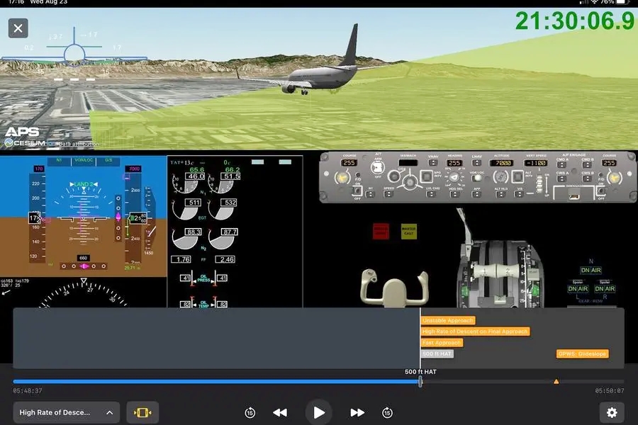 طيران الإمارات تعتمد النموذج الرسومي لتطبيق FlightPulse من " GE Aerospace"