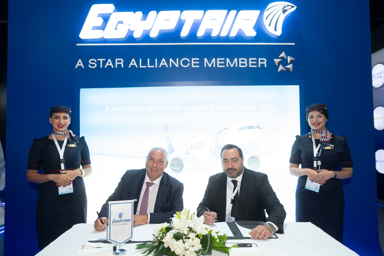 مصر للطيران للتدريب توقع شراكة مع  إيرباص لتوريد الحزم التدريبية لطراز A350