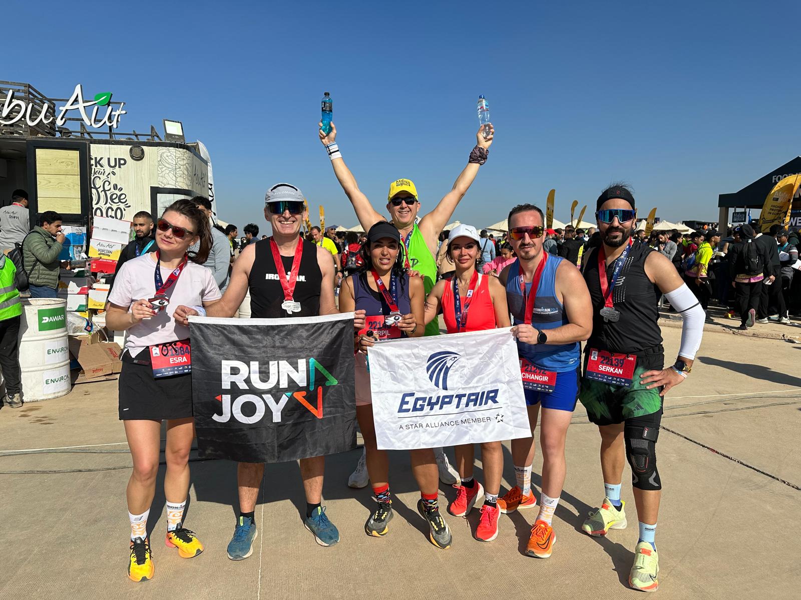 مصر للطيران الراعي الرسمي لنصف ماراثون الأهرامات