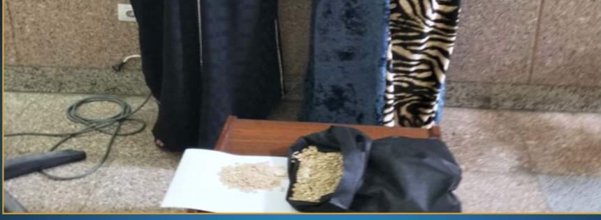 ضبط سيدتين متورطتين في  تهريب أقراص مخدرة بمطار القاهرة الدولي