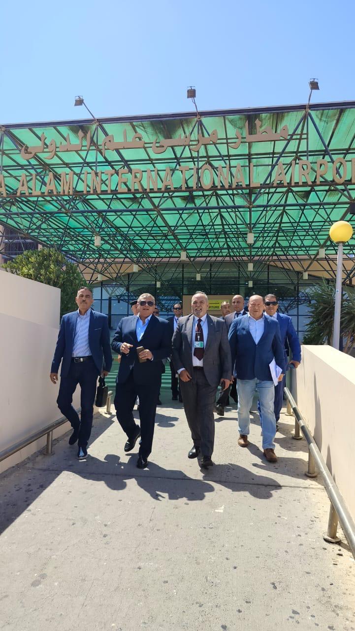 تفتيش أمني وبيئي شامل في مطاري مرسى علم والغردقة الدوليين