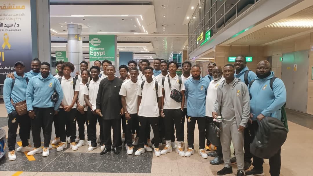 وصول منتخب غانا تحت 20 سنة للقاهرة للمشاركة في بطولة أفريقيا للشباب