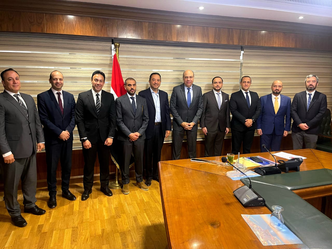 الحفنى يبحث مع Space42 تعزيز التعاون في التحول الرقمي وتكنولوجيا الفضاء لتطوير المطارات المصرية