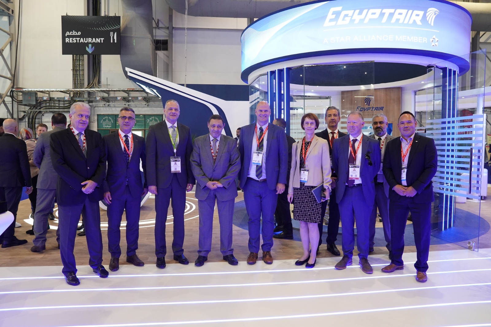 مصر للطيران تعقد اجتماعات تنسيقية مع شركاء صناعة النقل الجوي حول العالم