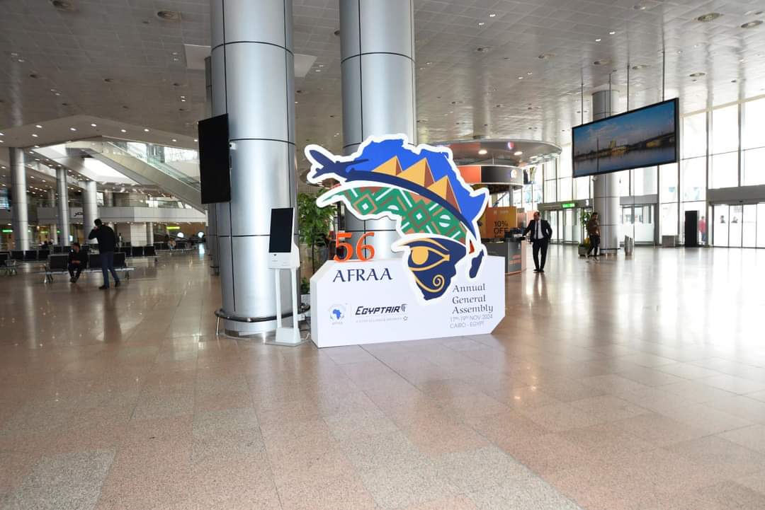 مصر للطيران تطلق حملة دعائية وترويجية علي أسطول الشركة لإستضافة  AFRAA..صور