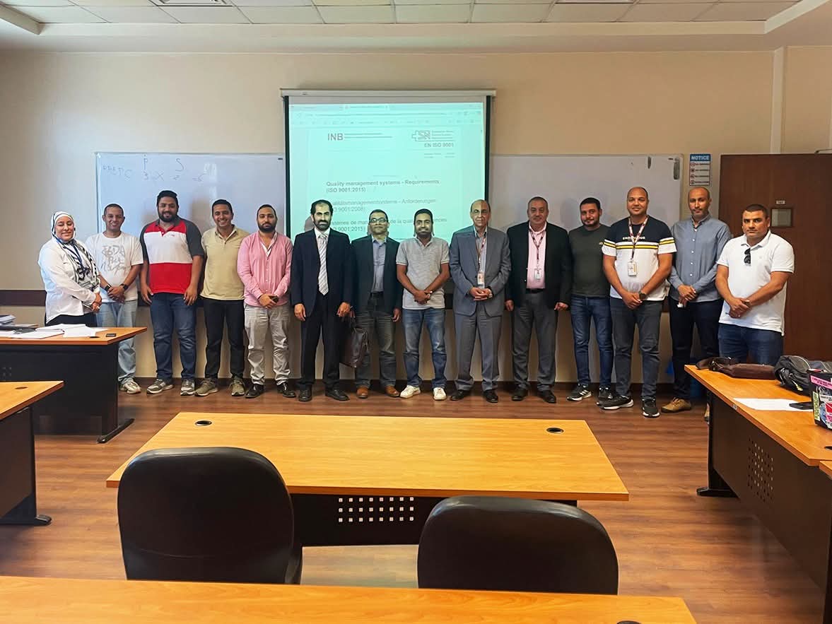 مهندسو إيركايرو يجتازون تدريبًا متخصصًا على مواصفة ISO 9001:2015 بالتعاون مع أكاديمية مصر للطيران