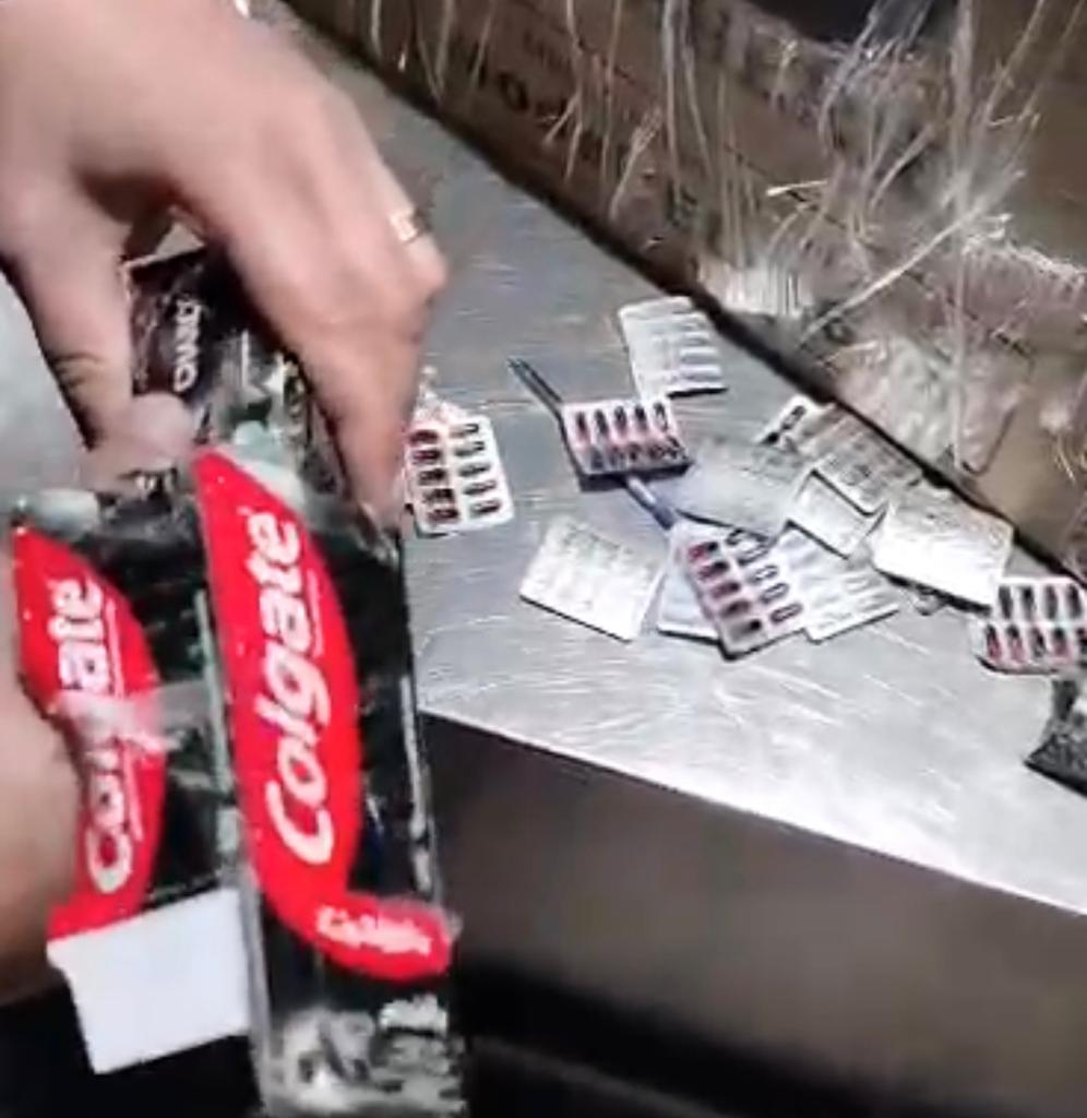 ضبط راكب بحوزته شرائط لعقار الترامادول وراكبة بحوزتها حلوي بالمخدرات