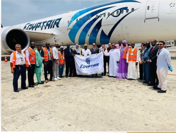 غينيا تشيد بجهود شركة مصر للطيران في نقل حجاج كوناكري
