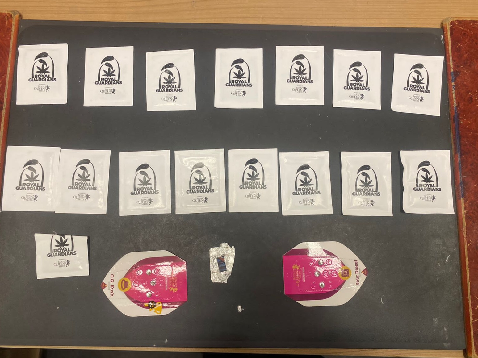 ضبط راكب بحوزته كمية كبيرة من بذور نبات الماريجوانا المخدر