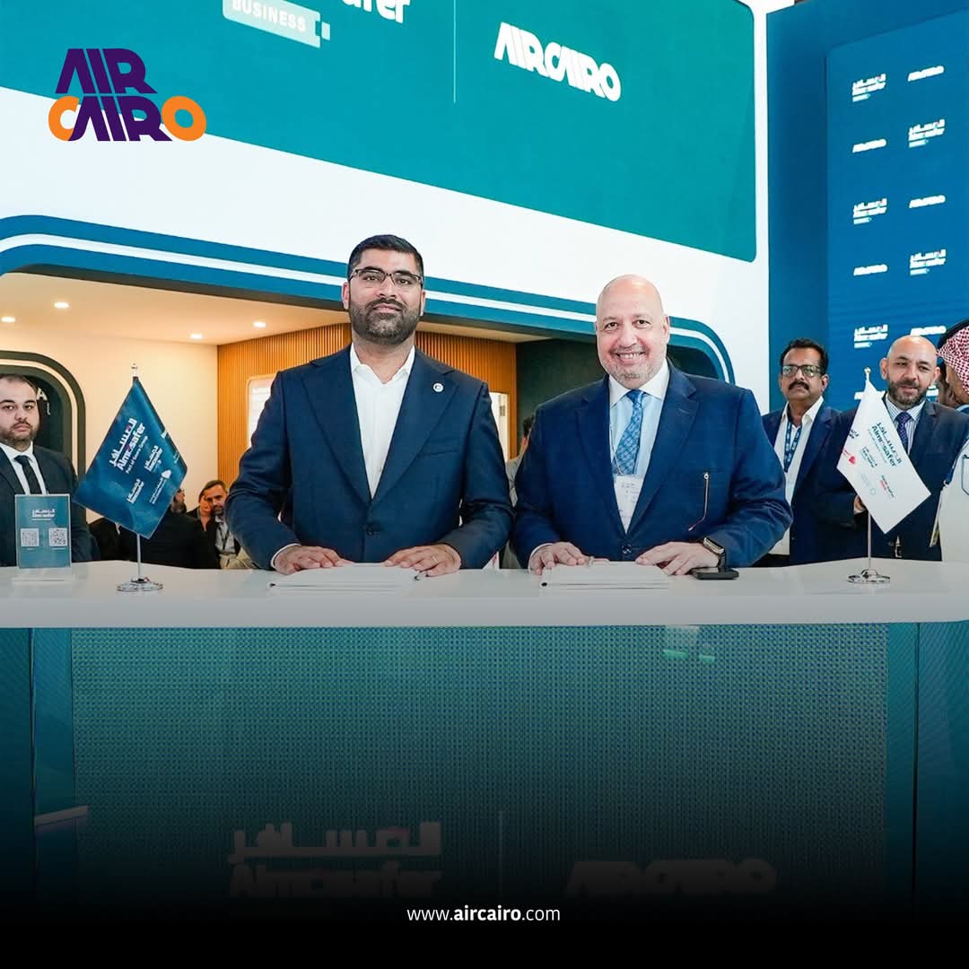 إير كايرو تجدد شراكتها مع مجموعة المسافر في السعودية خلال فعاليات ATM بدبي