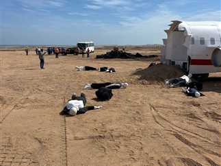 مطار مرسى علم ينفذ تجربة طوارئ موسعة لمحاكاة انحراف طائرة ركاب