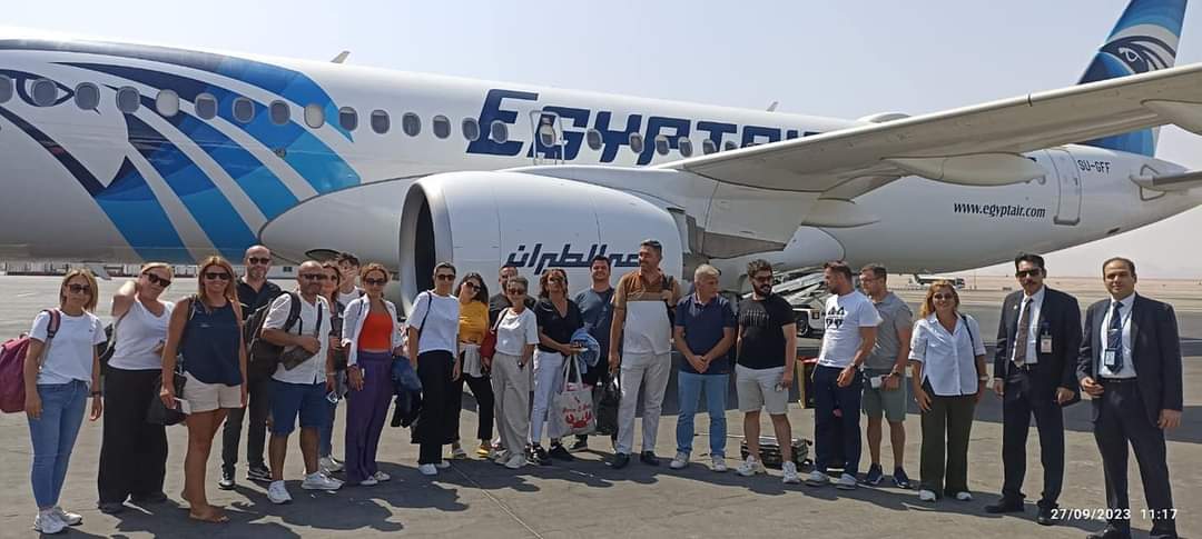 مصر للطيران تنظم رحلة ترويجية لوكلاء السياحة بتركيا